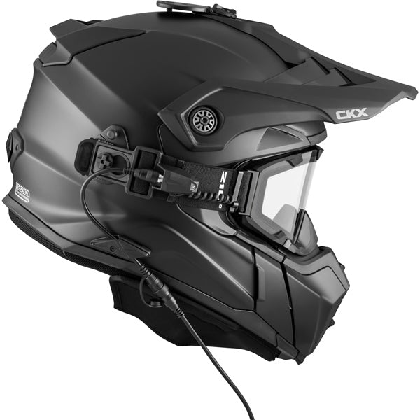 CKX Titan Solid - Casque de Motoneige Électrique
