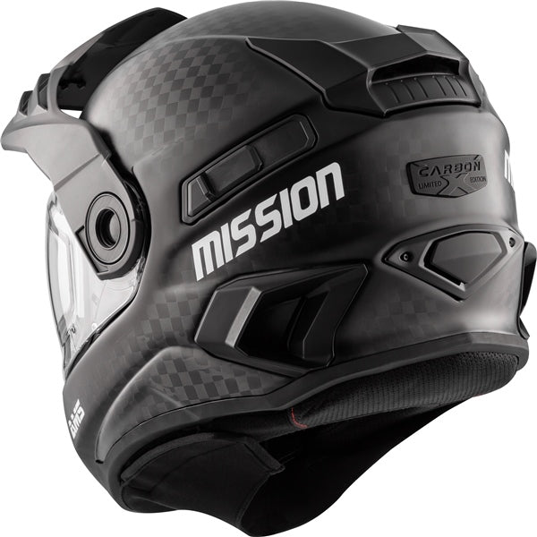 CKX Mission Carbon - Casque de Motoneige Électrique
