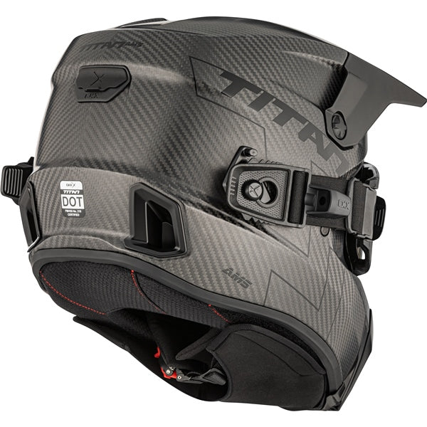 CKX Titan AMS Pro Carbone - Casque de Motoneige Electrique