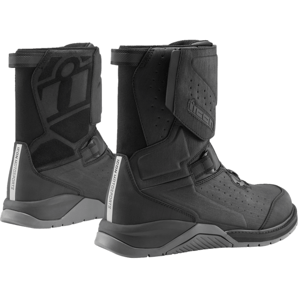 Icon Alcan - Bottes Impermeable de Moto pour Homme