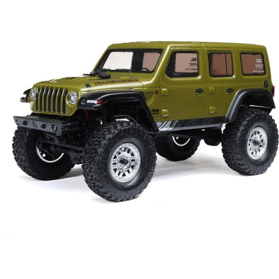 Axial - AXI00002V3T4 - SCX24 4WD RTR Jeep Wrangler JLU Green